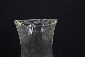 Val Saint Lambert - vaas, figuurglas kristal - Vase -