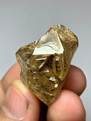 Lot de cristal de quartz à fenêtre terminée, 118 grammes