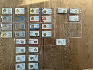 Vaticaan. Coin Card 2010/2025 (28 stuks)
