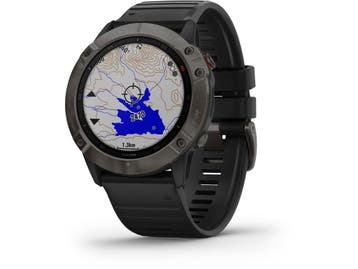 Garmin fnix 6X Sapphire - Smartwatch - Saffierglas - Zwart, Verzenden, Zo goed als nieuw, Garmin