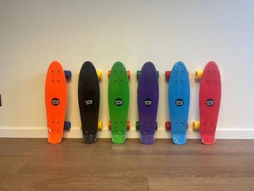 Veiling - 6x Vintage Penny Board . Skateboard