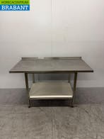 Table de travail en acier inoxydable avec étagère inférieure, Verzenden