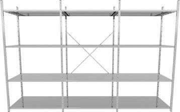 Voordeelrij g3 legbordstelling b1000 x d500 mm Breedte, Ophalen of Verzenden
