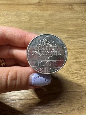 France. 100 Francs 1987 La Fayette. Piedfort (Sans prix de