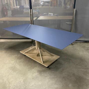 Eettafel Maro, Huis en Inrichting, Verzenden, Zo goed als nieuw, Metaal, 200 cm of meer