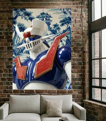 Jacob Hitt - does Mazinger Porcelain w/COA XXL