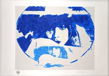 Giosetta Fioroni (1932) - Doppio Liberty Light Blue, Antiek en Kunst
