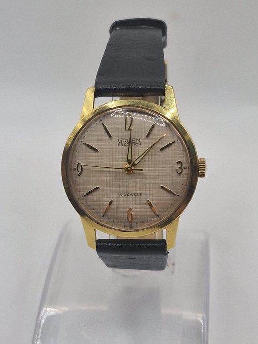 Gruen - Precision - Zonder minimumprijs - Heren - 1950-1959, Handtassen en Accessoires, Horloges | Heren
