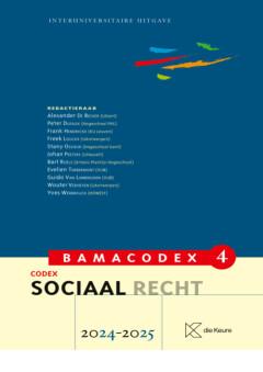 Bamacodex 4 - Sociaal recht 2024-2025 9789048650293, Verzenden, Zo goed als nieuw, Alexander De Becker