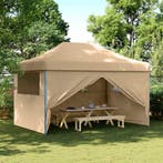 vidaXL Partytent Beige 292 x 440 x 315 cm Oxford Stof, Verzenden, Nieuw