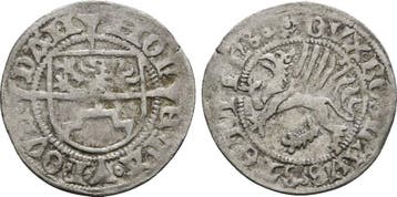Schilling Damm o J Pommern Stettin: Bogislaw X, 1474-1523:, Verzenden, België