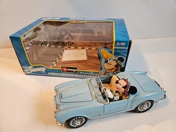 Mickey Mouse - 2 Toy - Bburago - 1980, Verzamelen, Nieuw
