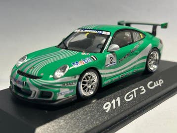 Minichamps 1:43 - Voiture miniature - Porsche 911 GT3 Cup -
