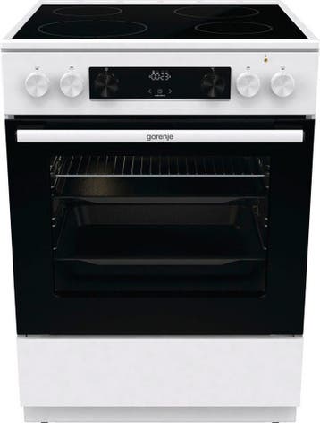 Gorenje GEC6C40WD - Keramisch fornuis - 71 liter oven -, Elektronische apparatuur, Ophalen of Verzenden, Nieuw