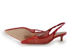 Steve Madden Muiltjes in maat 37 Rood, Kleding | Dames, Schoenen, Verzenden, Steve Madden, Zo goed als nieuw, Rood