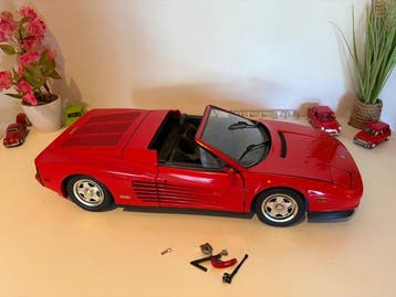 Pocher 1:8 - Modelauto - Ferrari Testarossa Spider, Hobby & Loisirs créatifs