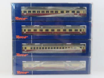 Roco H0 - 45924 - Ensemble de wagons de passagers pour