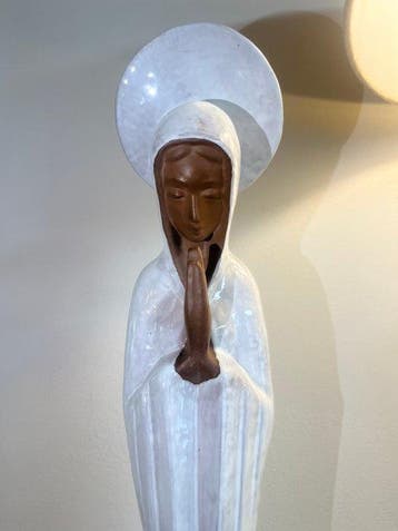 Paul Serste - sculptuur, Vierge en prière - 52 cm -, Antiek en Kunst