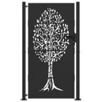 Tuinpoort 105x75 Zwart | -55% Retour Deal | Pak je kans, Verzenden