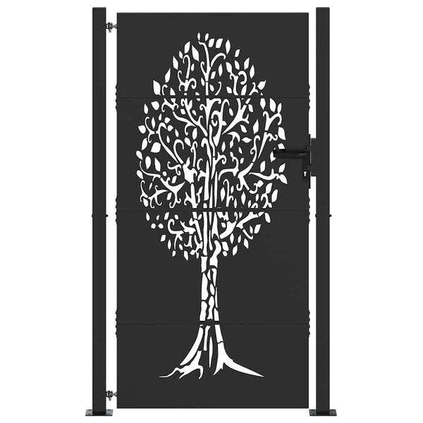 Tuinpoort 105x75 Zwart | -55% Retour Deal | Pak je kans, Jardin & Terrasse, Portes de jardin, Envoi