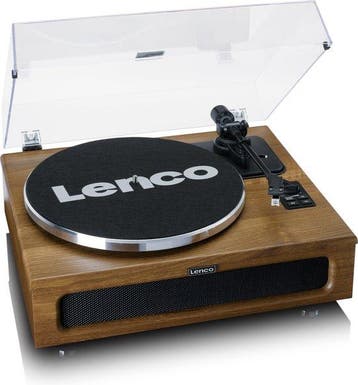 Lenco Platenspeler met Bluetooth - Vier ingebouwde Speakers, Verzenden, Nieuw