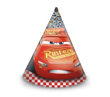 Cars 3 Feesthoedjes 6st, Verzenden, Nieuw