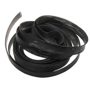 40mm Kabelhoes 10 Meter Zwart PET Kabelsok Kabelmantel Kabel, Verzamelen, Verzenden, Nieuw