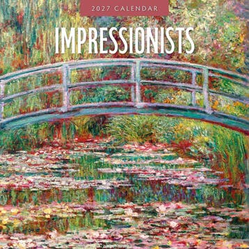 Red Robin Wall Kalender 2027 - Impressionists, Ophalen of Verzenden, Nieuw in verpakking