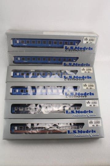 L.S. Models H0 - 12007 (I & II)/12105/12109/42023/42024 -, Hobby & Loisirs créatifs, Trains miniatures | HO
