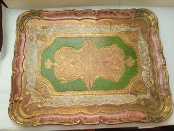 Plateau (13) - Bois - Sous-verres assortis