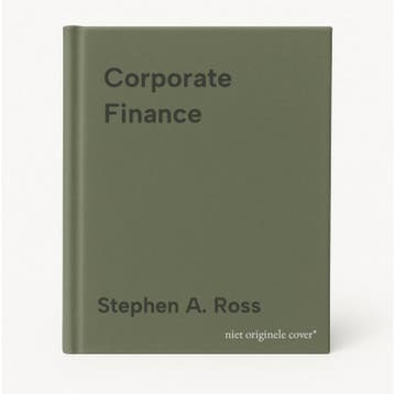 Corporate Finance 9780071100885 Stephen A. Ross, Verzenden, Gelezen, Stephen A. Ross