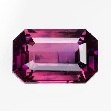 1 pcs Paars, Roze Saffier - 3.15 ct - Asian Institute of, Nieuw