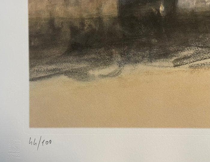 Franco Polizzi (1954) - Paesaggio ibleo, Antiek en Kunst, Antiek | Overige Antiek