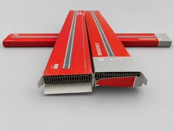 Fleischmann N - 9106 - Train miniature (43) - Rails droits, Nieuw