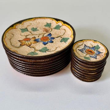 Zenith - Tafelservies (18) - Aster 110 - Aardewerk - 9, Antiek en Kunst
