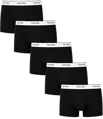 Calvin Klein Boxershorts 5-Pack Zwart maat L Heren, Kleding | Heren, Ondergoed, Verzenden, Zwart, Calvin Klein, Boxer