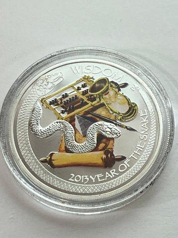 Tuvalu. 2013 - Good Fortune - Lunar Snake 2 coin set - 2 oz