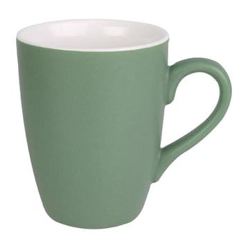 Mokken | PASTEL | Porselein | Groen | 34cl | 6 Stuks |, Verzenden