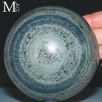 Kambaba Jasper Sphere - concentrische patronen -