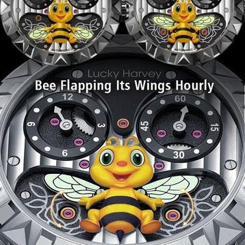 Lucky Harvey - HONEY BEE - Automatic - MOVING WINGS -, Nieuw