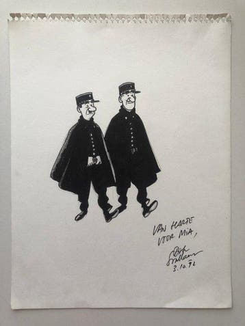 Dirk Stallaert - 1 Original drawing - Nino - 1992, Nieuw