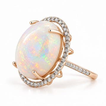 Zonder minimumprijs - Ring - 14 karaat Geel goud - 15.93ct., Nieuw