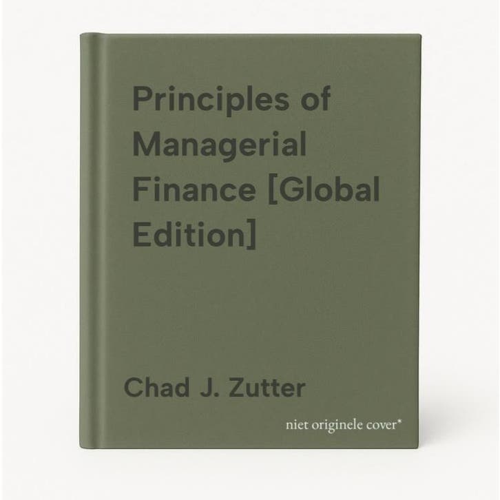 Principles of Managerial Finance [Global Edition], Boeken, Taal | Engels, Zo goed als nieuw, Verzenden