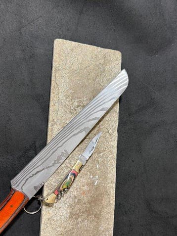 Hekito - Keukenmes - Utility knife - Exclusief vintage