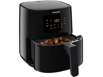 Philips -  Airfryer Compact  - Zwart 800 G 1400 W, Electroménager, Verzenden, Airfryer