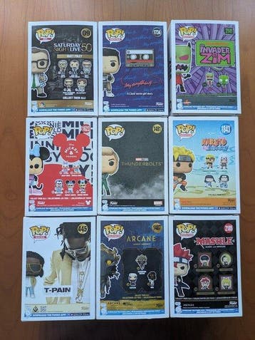 Funko - Funko Pop Mixed Lot