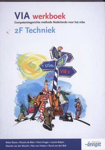 VIA Werkboek 2F Techniek 9789490013721 Riekie Wynia, Verzenden, Riekie Wynia