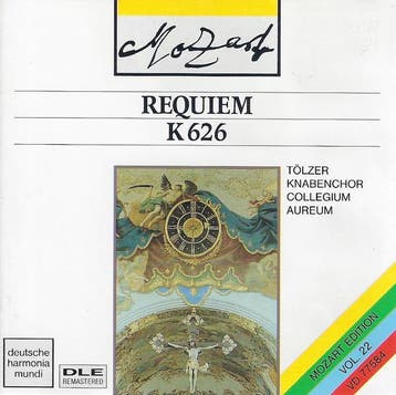 Mozart, Tölzer Knabenchor, Collegium Aureum - Requiem K626, Verzenden, Gebruikt