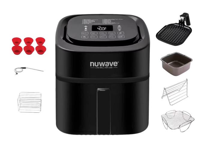 2dekans | Nuwave – Digitale Heteluchtfriteuse – 6 l & 1800, Maison & Meubles, Cuisine | Casseroles & Poêles, Enlèvement ou Envoi
