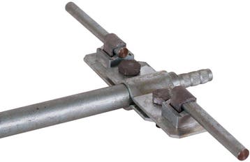 Support de connexion double face pour tiges de terre de 20, Verzenden